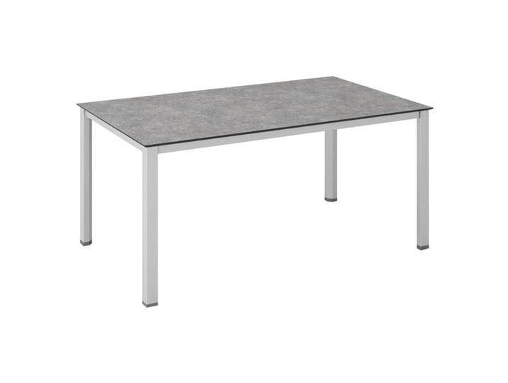 Kettler Cubic Gartentisch 140x70cm Aluminium/HPL Hellgrau von Kettler