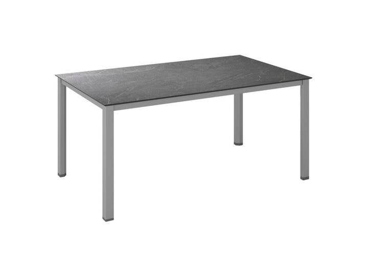 Kettler Cubic Gartentisch 160x95 cm Aluminium/HPL Dunkelgrau Hellgrau von Kettler