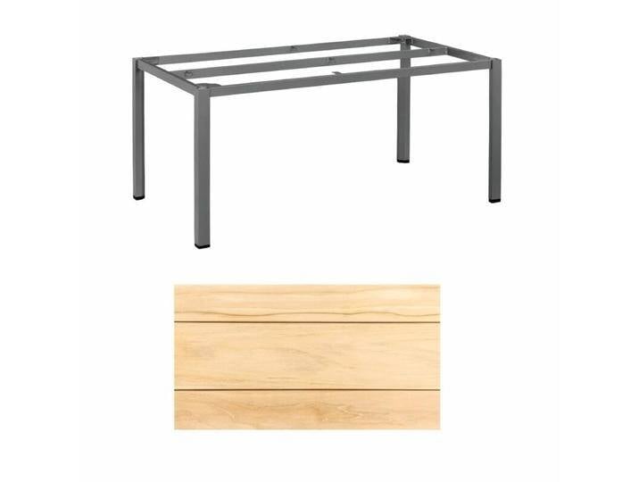 Kettler Cubic Tischsystem Gartentisch Aluminium/Teak - Aluminium anthrazit , 180 × 95 Kettler Cubic Tischsystem Gartentisch Aluminium/Teak - Aluminium anthrazit , 180 × 95 von Kettler
