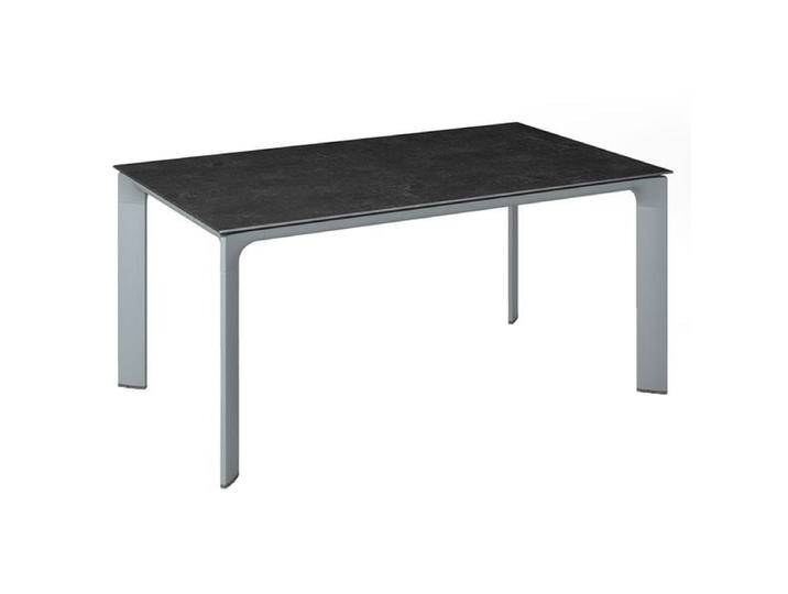 Kettler Diamond Gartentisch 140x70cm Aluminium/Glas Dunkelgrau Hellgrau Kettler Diamond Gartentisch 140x70cm Aluminium/Glas Dunkelgrau Hellgrau von Kettler