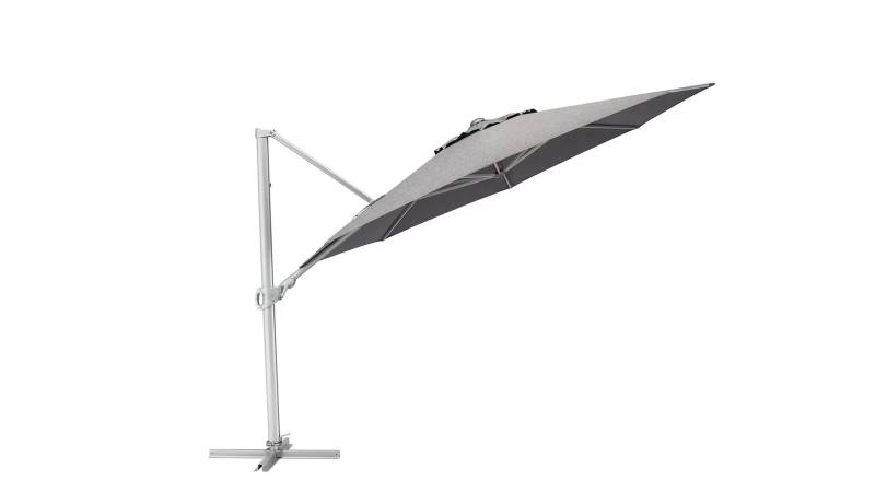 Kettler Easy-Turn Ampelschirm 330 cm - silber / charcoal von Kettler