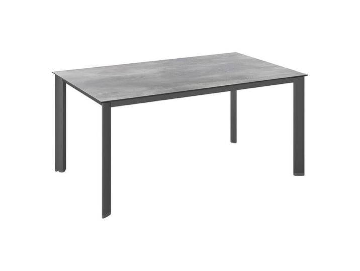 Kettler Edge Gartentisch 160x95cm Aluminium/HPL Dunkelgrau Hellgrau von Kettler