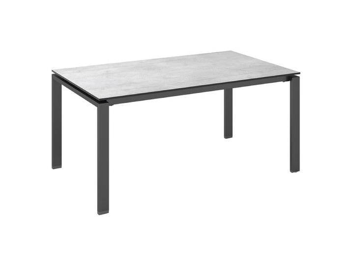 Kettler Float Gartentisch 140x70cm Aluminium/HPL Dunkelgrau Hellgrau von Kettler