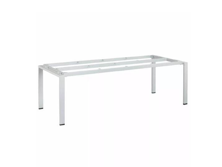 Kettler Float Tischgestell Aluminium - Aluminium silber - 220 × 95,Tischbein mit Höhenausgleich von Kettler