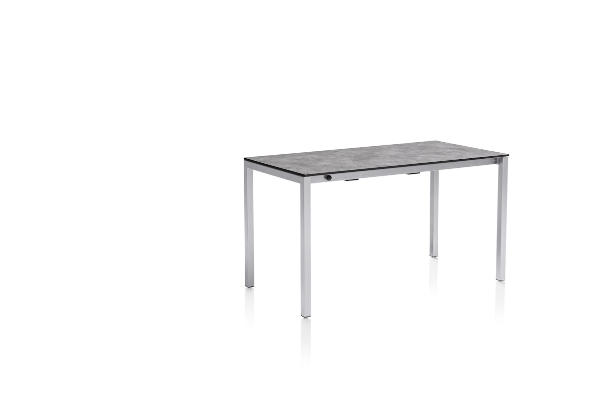 Kettler HPL-Ausziehtisch CUBIC 140/210 x 70 cm, Aluminium Silber / HPL Anthrazit - Sonderaktion Kettler HPL-Ausziehtisch CUBIC 140/210 x 70 cm, Aluminium Silber / HPL Anthrazit - Sonderaktion von Kettler