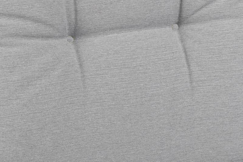 Kettler Multipositionssesselauflage HEAR 120 x 48 x 8 cm, 60 % Polyester / 40 % Baumwolle Hellgrau von Kettler