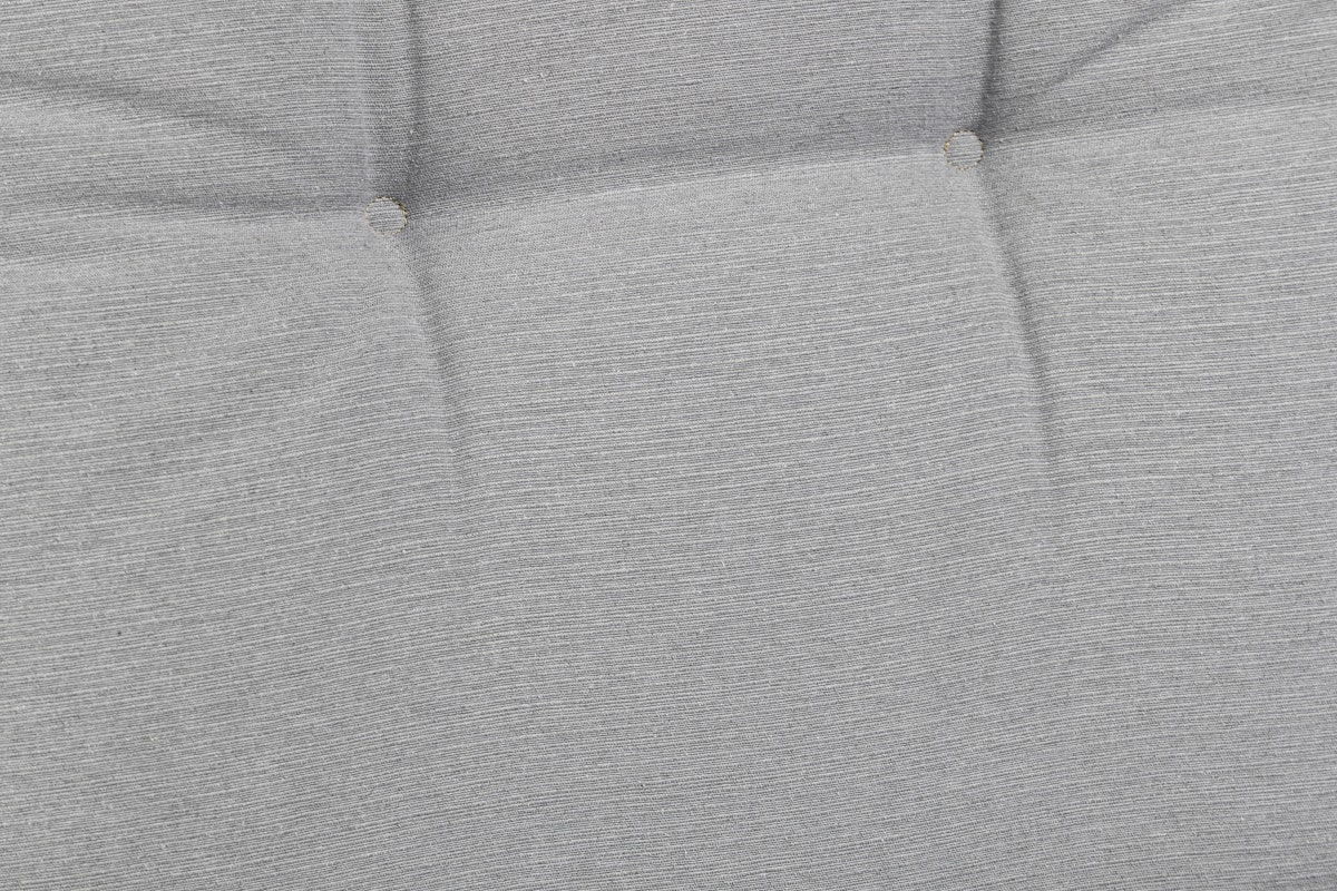 Kettler Stapelsesselauflage HEAR 110 x 48 x 8 cm, 60 % Polyester / 40 % Baumwolle Hellgrau von Kettler