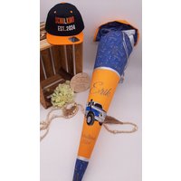 Schultüte Polizei, Passend Zum Step By "Helicopter Sam", Aus Stoff, Nachhaltig Schultüte Polizei, Passend Zum Step By "Helicopter Sam", Aus Stoff, Nachhaltig von Kettmasche