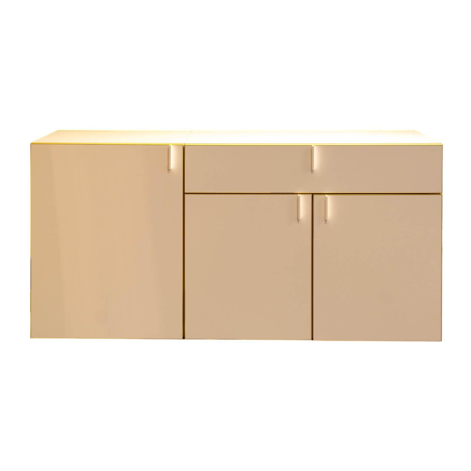 Sideboard Mio Lack Matt La Champagner Rahmen Farblackiert Am Curry Sideboard Mio Lack Matt La Champagner Rahmen Farblackiert Am Curry von Kettnaker