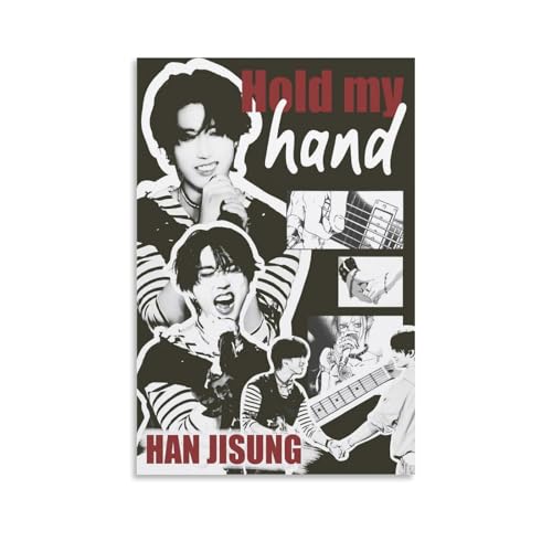 Stray Poster Kids Music Vintage Han Für Zimmer, Ästhetische Leinwand-Wandkunst, Schlafzimmer-Dekor Poster 12x18inch(30x45cm) von Ketuaa