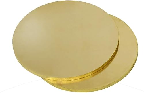 1,2 mm dickes H62 Messing-Rundblech, 2-teilig, 15–50 mm Durchmesser for Metallverarbeitung, industrielle Heimwerkerprojekte(1.2mmx40mm) von KeuLen