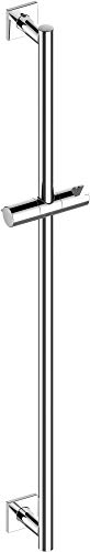 KEUCO IXMO Brause-Stange hochglanz-verchromt, 85,5 cm lang mit Handbrausehalter, verstellbare Höhe und Neigung, eckige Rosetten, Wandmontage von Keuco