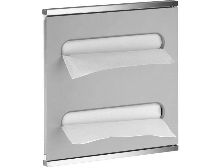 Keuco, Papierhandtuchspender, Modul Waschtisch 2 PLAN INTEGRAL 2 Papierspender vc/Alu re von Keuco
