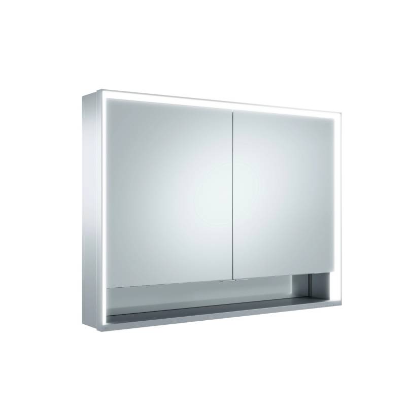 Keuco Aufputz LED-Spiegelschrank Royal Lumos 100 cm 2 Türen von Keuco