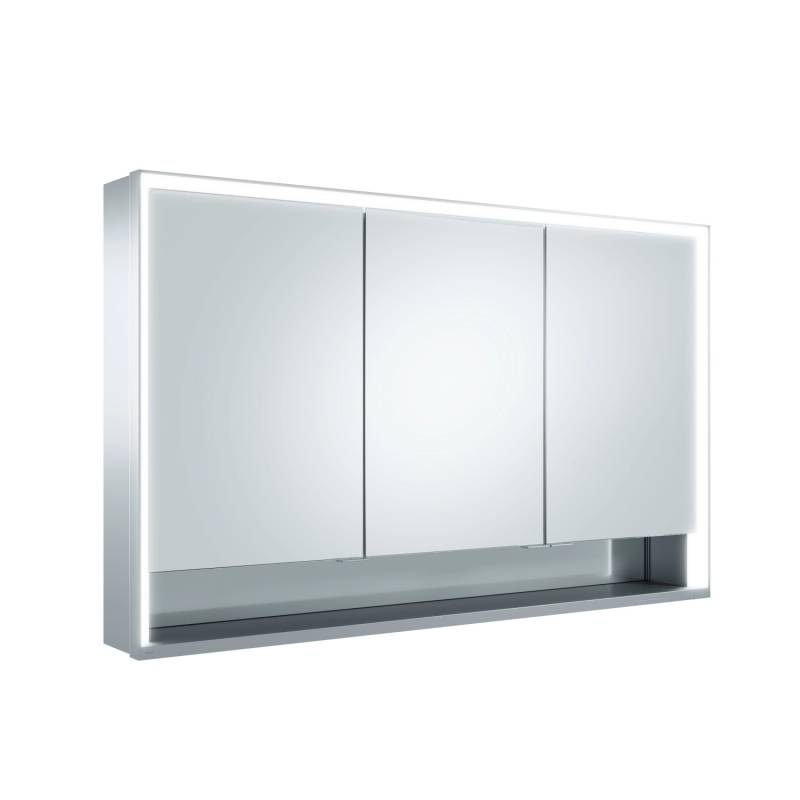 Keuco Aufputz LED-Spiegelschrank Royal Lumos 120 cm 3 Türen von Keuco