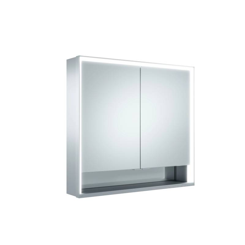 Keuco Aufputz LED-Spiegelschrank Royal Lumos 80 cm 2 Türen von Keuco