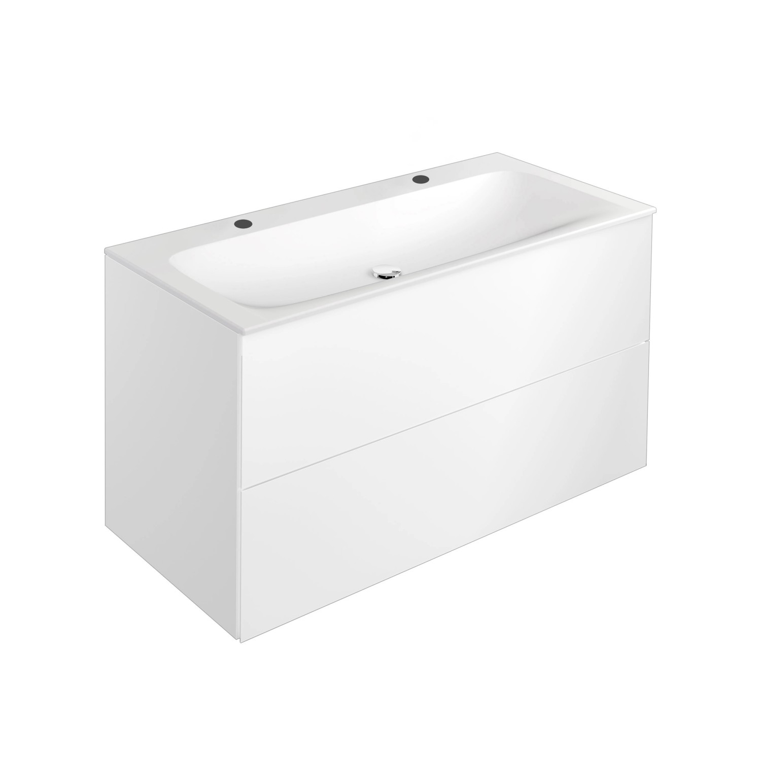 Keuco Badmöbel-Set Seis 120 cm 2-teilig Waschtisch und Unterbau Keuco Badmöbel-Set Seis 120 cm 2-teilig Waschtisch und Unterbau von Keuco
