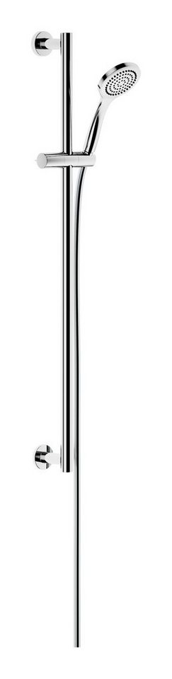 Keuco Brausegarnitur IXMO, Höhe 85.5 cm, 1 Strahlart(en), Brause-Set Rosette rund - Verchromt von Keuco