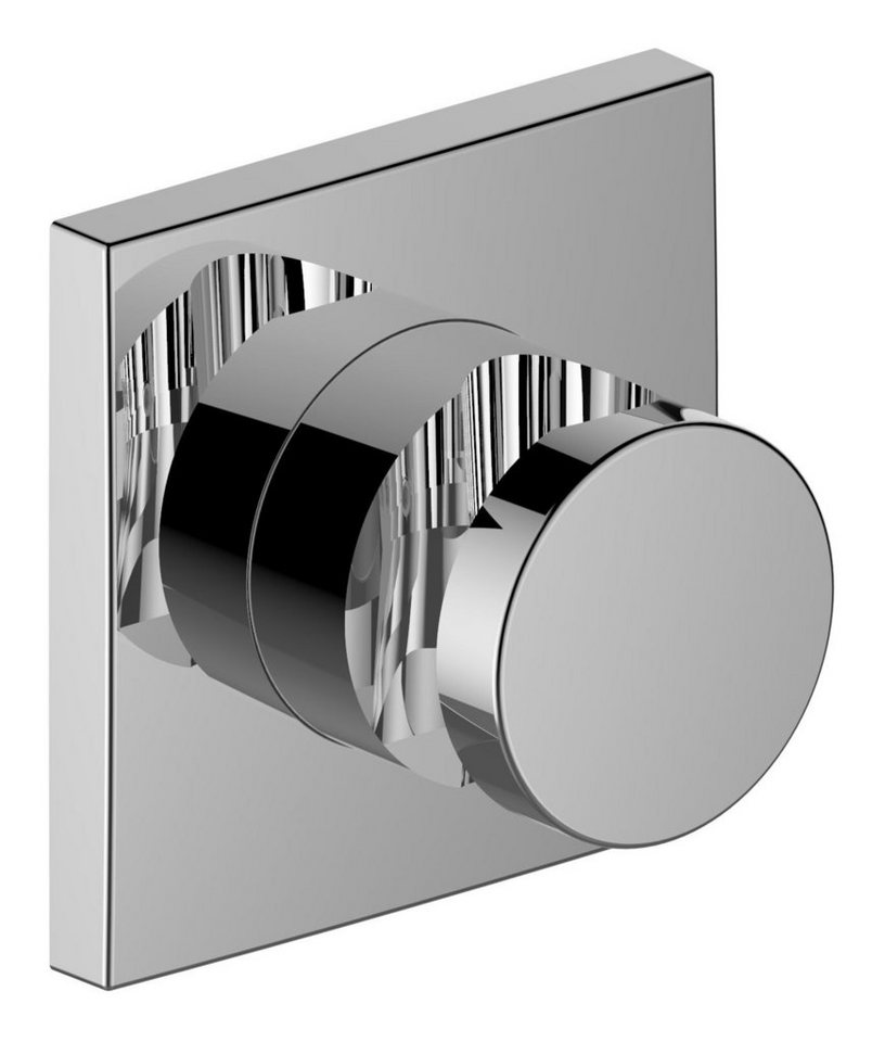 Keuco Brausehalter IXMO_solo, Wandbrausehalter eckig - Verchromt von Keuco
