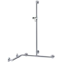 Keuco Duschhandlauf Plan Care m Brausestange, re/li, 797x1097mm, verchromt Keuco Duschhandlauf Plan Care m Brausestange, re/li, 797x1097mm, verchromt von Keuco
