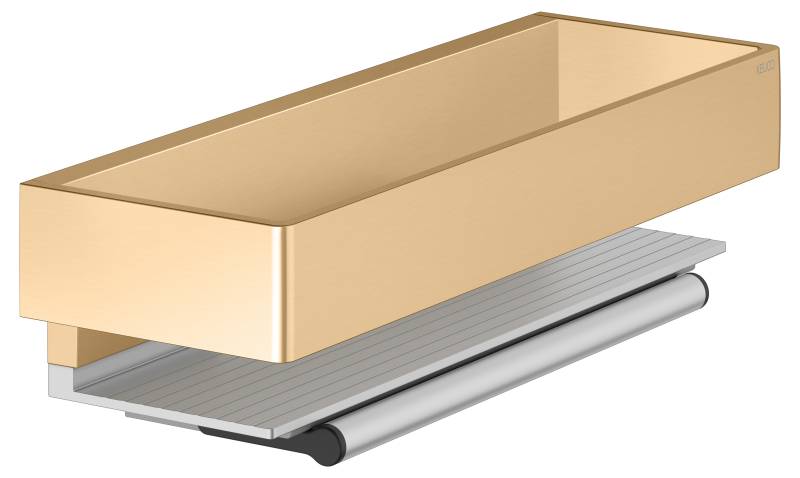 KEUCO EDITION 11 Duschablage mit Glasabzieher, abnehmbar, 11159250000 von Keuco