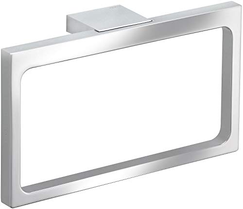 Keuco Edition 11 Handtuchring (Farbe chrom, Breite 261 mm, geradliniges Design, für Badezimmer) 11121010000 von Keuco