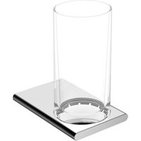 Keuco Glashalter Edition 400 mit Echtkristall-Glas, Nickel gebürstet Keuco Glashalter Edition 400 mit Echtkristall-Glas, Nickel gebürstet von Keuco