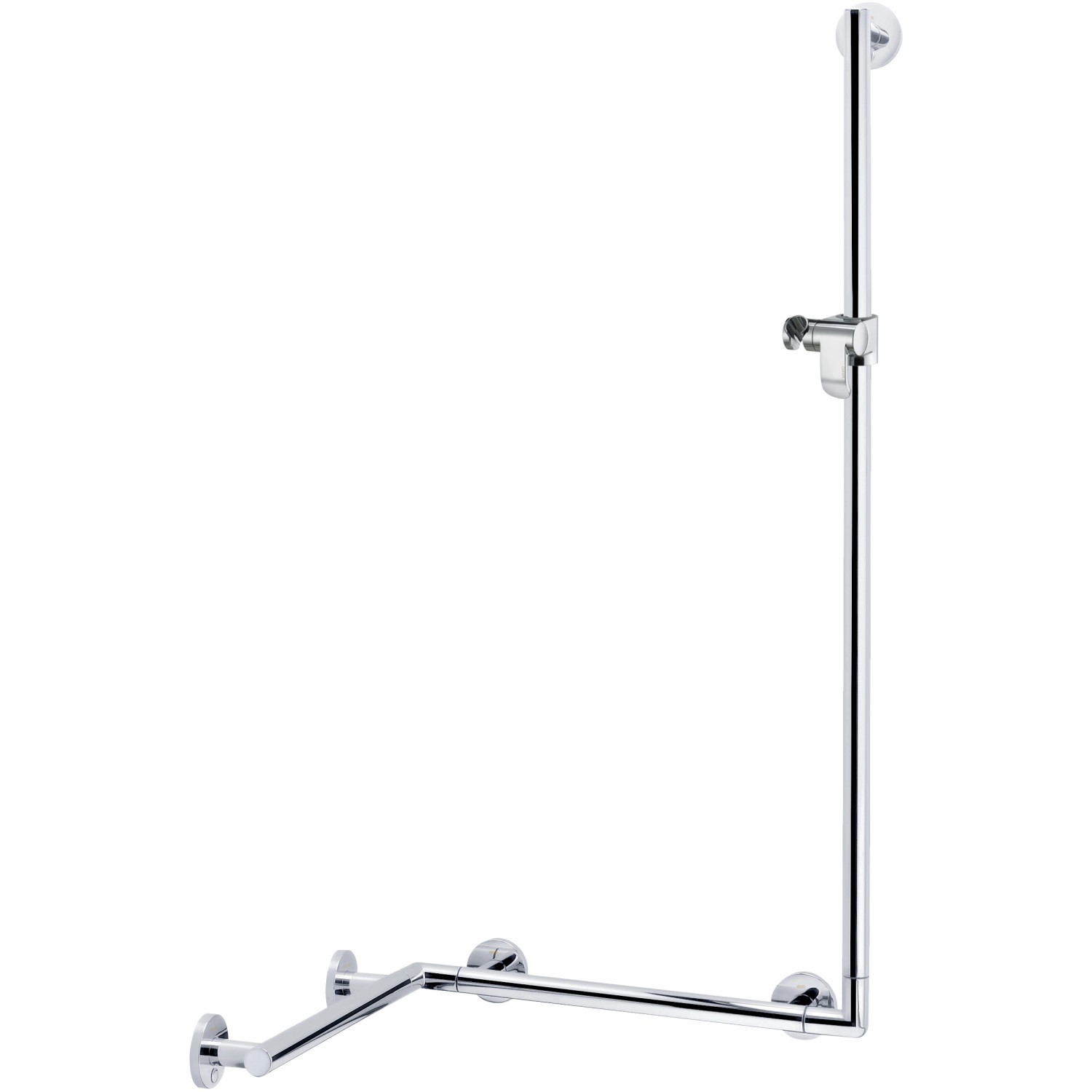 Keuco Handlauf Plan Care 34908 Silber eloxiert mit Brausestange 597/880/1265 mm Keuco Handlauf Plan Care 34908 Silber eloxiert mit Brausestange 597/880/1265 mm von Keuco