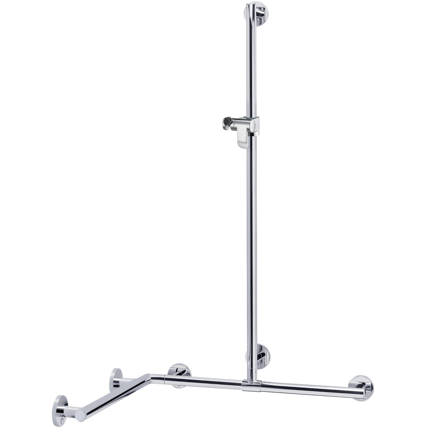 Keuco Handlauf Plan Care 34915 Silber eloxiert mit Brausestange 1079/1079/1263mm Keuco Handlauf Plan Care 34915 Silber eloxiert mit Brausestange 1079/1079/1263mm von Keuco