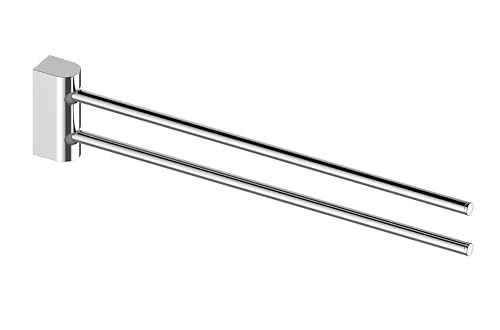 Keuco Handtuchhalter 440 mm Smart.2 schwenkbar 2-TLG. Verchromt von Keuco