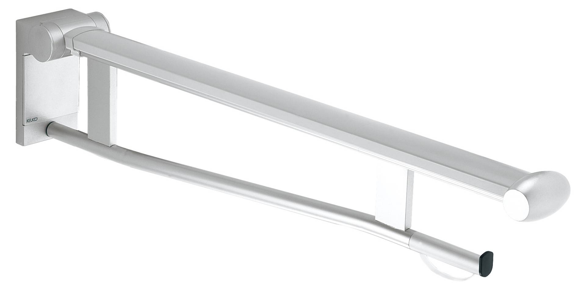 KEUCO PLAN Care Stützklappgriff, mit WC-Papierrollenhalter, 700mm, 34903170751 KEUCO PLAN Care Stützklappgriff, mit WC-Papierrollenhalter, 700mm, 34903170751 von Keuco