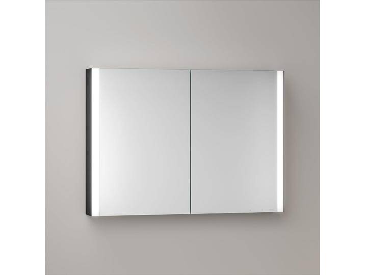 Keuco Royal Metis LED Aufputz-Spiegelschrank 100 x 71 cm, 2 Türen mit Spiegelheizung 2343779 von Keuco