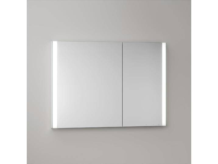Keuco Royal Metis LED Unterputz-Spiegelschrank 100 x 71 cm, 2 Türen mit Spiegelheizung, asymmetrisch 2343833 von Keuco
