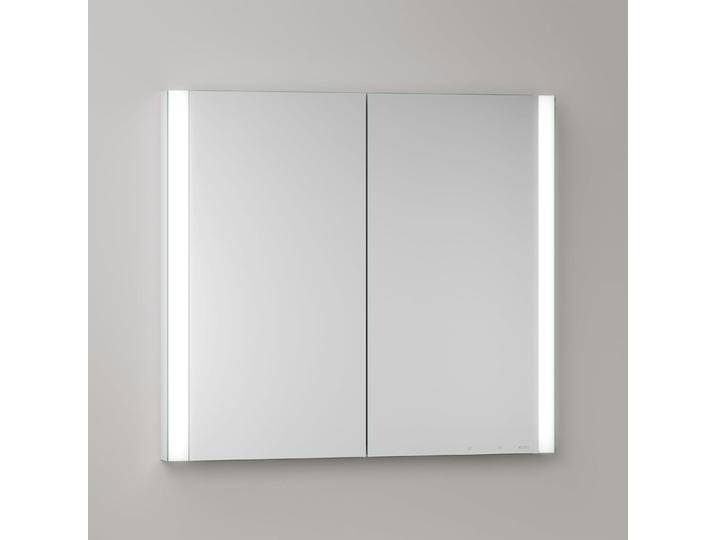 Keuco Royal Metis LED Unterputz-Spiegelschrank 80 x 71 cm, 2 Türen mit Spiegelheizung 2343815 von Keuco