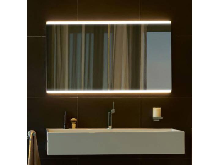 Keuco Royal P94 Aufputz-Spiegelschrank 2-türig 100 x 12 cm, mit LED-Beleuchtung 2063612 von Keuco