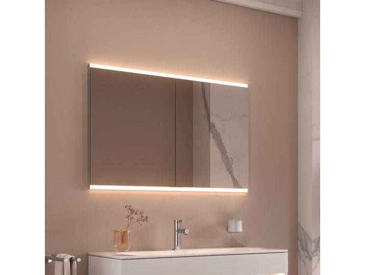 Keuco Royal P94 Unterputz-Spiegelschrank 2-türig 100 x 10,7 cm, mit LED-Beleuchtung 2063432 von Keuco