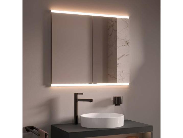 Keuco Royal P94 Unterputz-Spiegelschrank 2-türig 80 x 14,7 cm, mit LED-Beleuchtung 2063312 von Keuco