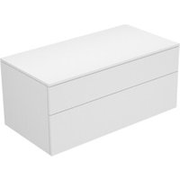 Keuco Sideboard Edition 400 105x47,2x53,5cm, 2 Ausz., we/anthr. matt von Keuco