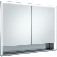 Keuco Spanplattenschraube kurze Türen Royal Lumos 100x73x13cm, m Abl, Wandeinbau, 2-türig von Keuco