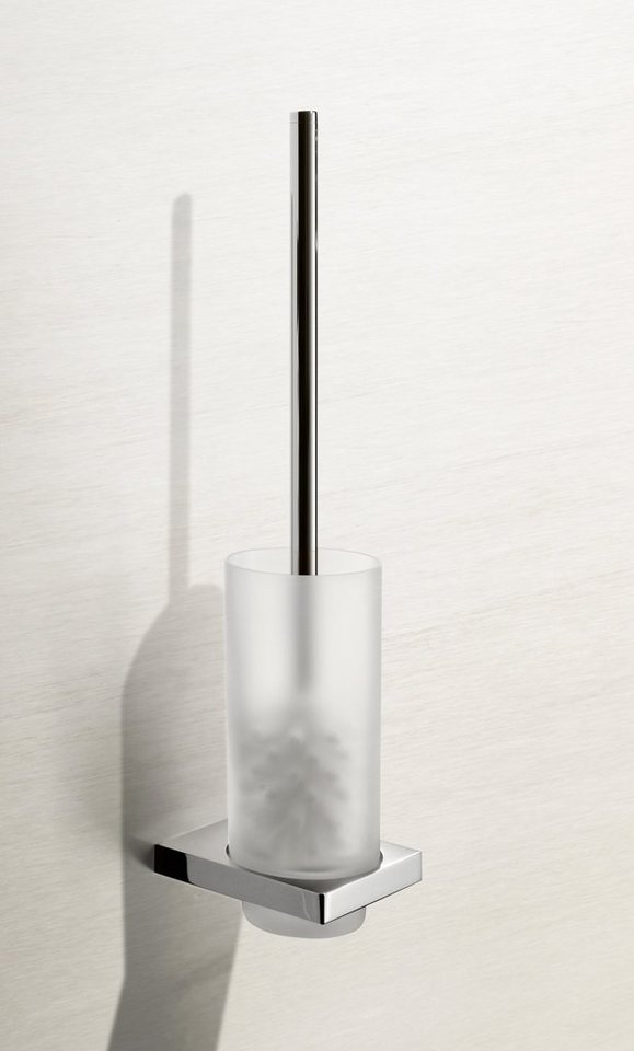Keuco WC-Reinigungsbürste Edition 11, Toilettenbürstengarnitur aus Kristall-Glas, Metall chrom, Wandmontage Keuco WC-Reinigungsbürste Edition 11, Toilettenbürstengarnitur aus Kristall-Glas, Metall chrom, Wandmontage von Keuco