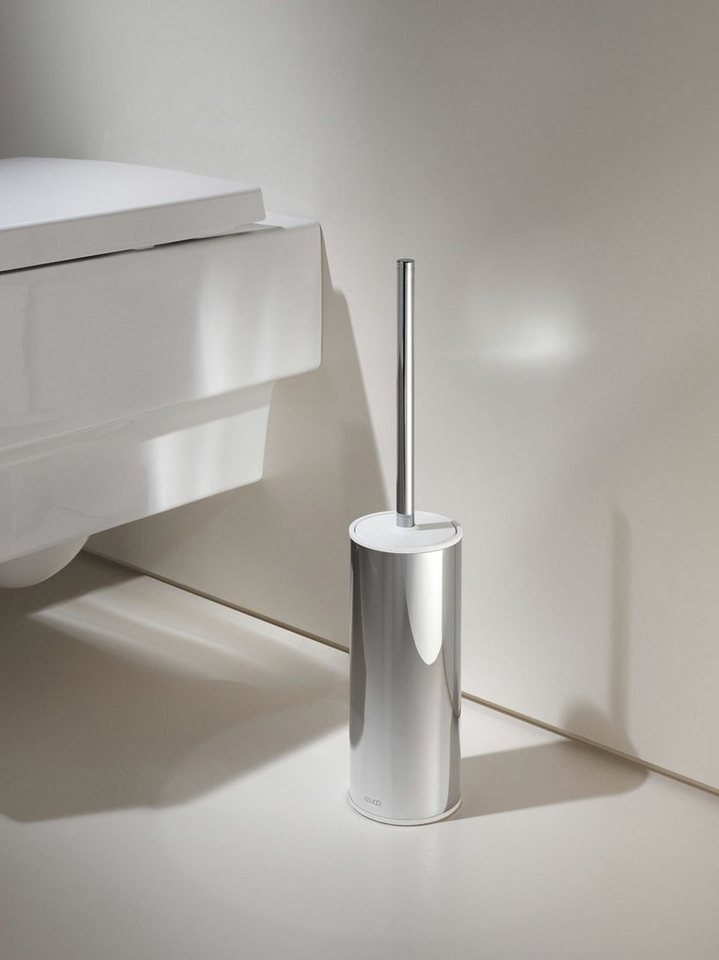 Keuco WC-Reinigungsbürste Moll, (Set), Toilettenbürsten-Garnitur aus Metall, verchromt, mit weißem von Keuco