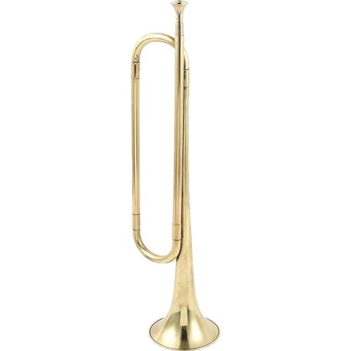 Keuyeo Musikinstrument Messing Trompete Signalhorn Kavallerie Horn Mundstück Anfänger Für Schulband Militärorchester Keuyeo Musikinstrument Messing Trompete Signalhorn Kavallerie Horn Mundstück Anfänger Für Schulband Militärorchester von Keuyeo