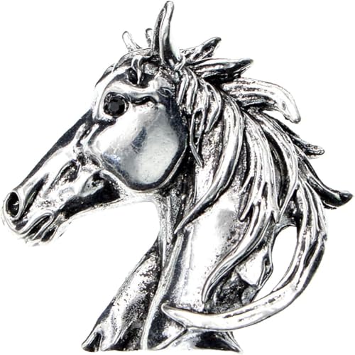 Keuyeo Pferdekopf Broschen Gold Silber Farbe Pferd Emaille Anstecknadel Abzeichen Vintage Tier Pin Punk Stil Pin Unisex Anzug Zubehör Keuyeo Pferdekopf Broschen Gold Silber Farbe Pferd Emaille Anstecknadel Abzeichen Vintage Tier Pin Punk Stil Pin Unisex Anzug Zubehör von Keuyeo