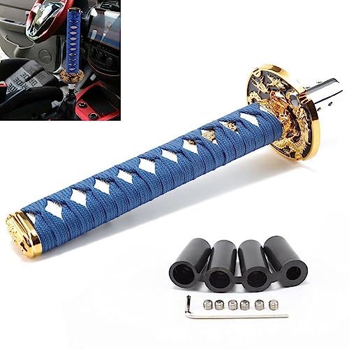 Keuyeo Schaltknauf, Universeller Japanischer Schwert-Auto-schaltknauf 4 Adaptern von Keuyeo