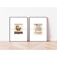 Vintage Jello Rezept Kunst, 2Er Set Streichholzbriefchen Drucke - Modern Minimalist Wall Art Print Kitchen Decor Food Vintage Jello Rezept Kunst, 2Er Set Streichholzbriefchen Drucke - Modern Minimalist Wall Art Print Kitchen Decor Food von KevinKlimaPhoto3
