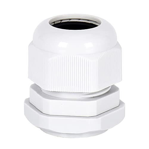 Kewing 25 Stück Kunststoff M10 Kabelverschraubung - Wasserdicht IP68 2mm-5.5mm Draht Elektrischer Kabeldurchführung von kewing
