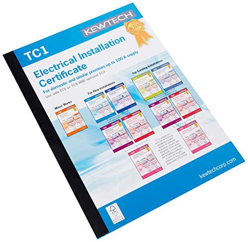 Kewtech TC1 Elektroinstallationszertifikate – Neue 18. Ausgabe von Kewtech