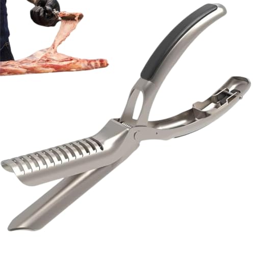BBQ aus Edelstahl Rib Skinner Catfish Skinner Plier Rib Prep Vorbereitung für die Rippenvorbereitung von Kexpery