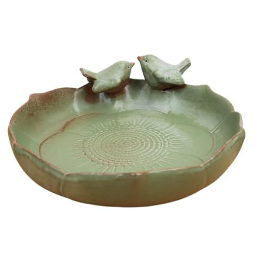 Keramik Bowl Feeder Bird Bird Aiftor Multifunktional Hummingbird Feeder Hummingbird Wasserbehälter für Outdoor Garten Hof Keramik Bowl Feeder Bird Bird Aiftor Multifunktional Hummingbird Feeder Hummingbird Wasserbehälter für Outdoor Garten Hof von Kexpery