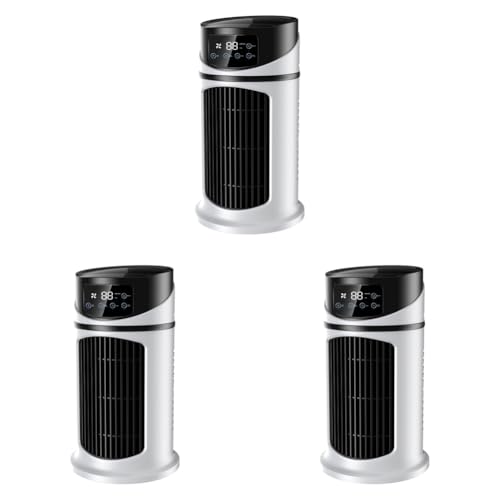 Kexpery 3 -in -1 Stille Bürolüfter mit 6 verstellbaren Geschwindigkeiten Luft -erfrischende Belüftung for Schlafzimmer und Desktop Kexpery 3 -in -1 Stille Bürolüfter mit 6 verstellbaren Geschwindigkeiten Luft -erfrischende Belüftung for Schlafzimmer und Desktop von Kexpery